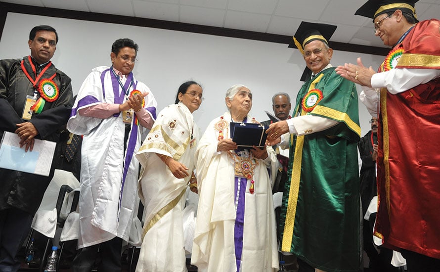 Dadi Janki Awarded With Doctrate Degree